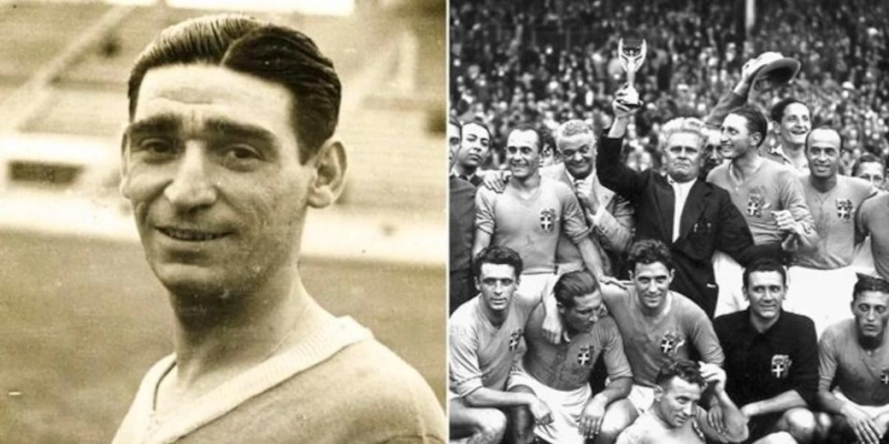 Primeiro jogador brasileiro a ganhar uma Copa do Mundo, conquistou o título por outra seleção - Reprodução/Lazio e FIGC
