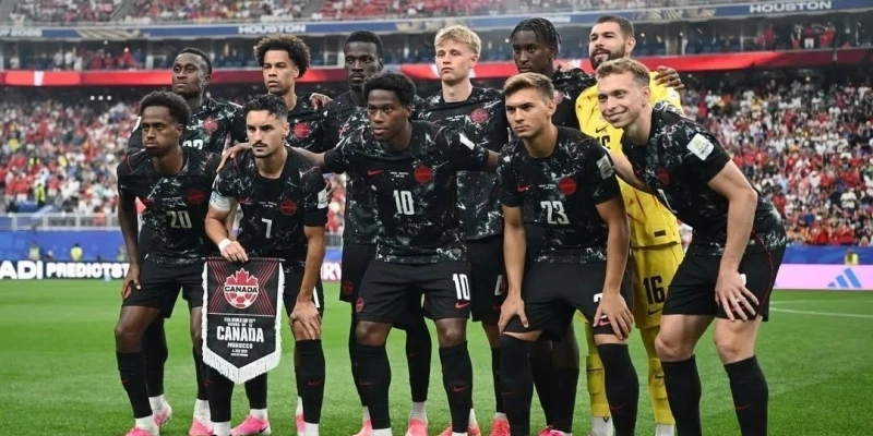Canadá foi eliminado nas oitavas de final da Copa - Divulgação/ @canadasoccer