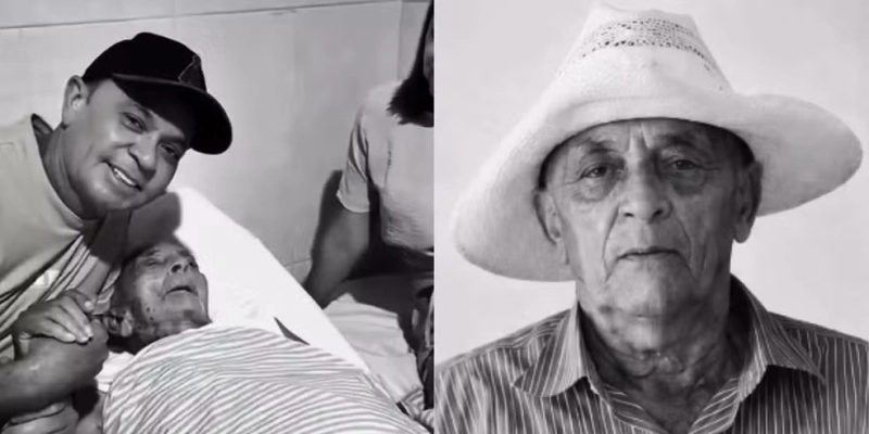 Morre pai do cantor Frank Aguiar aos 87 anos no Piauí - Reprodução / Redes Sociais