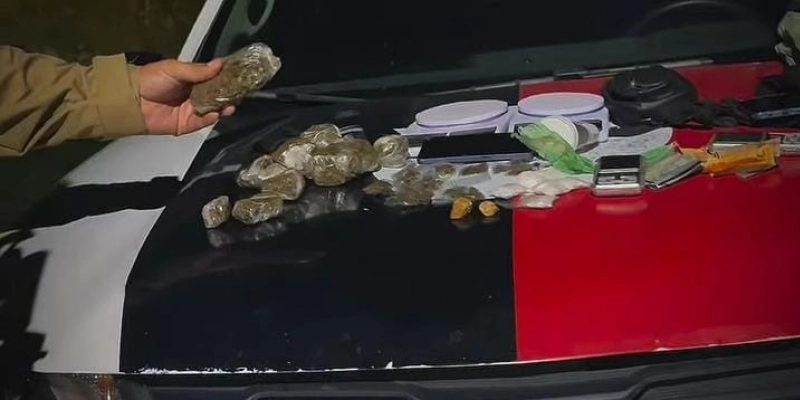 Material Apreendido - Reprodução - Polícia Militar