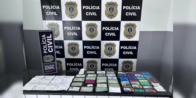 Homem é preso suspeito de tortura e ameaça em caso de agiotagem - Reprodução - Polícia Civil da Paraíba