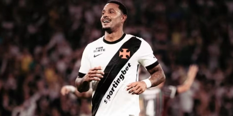 O jogador David Corrêa, atacante do Vasco da Gama - Reprodução