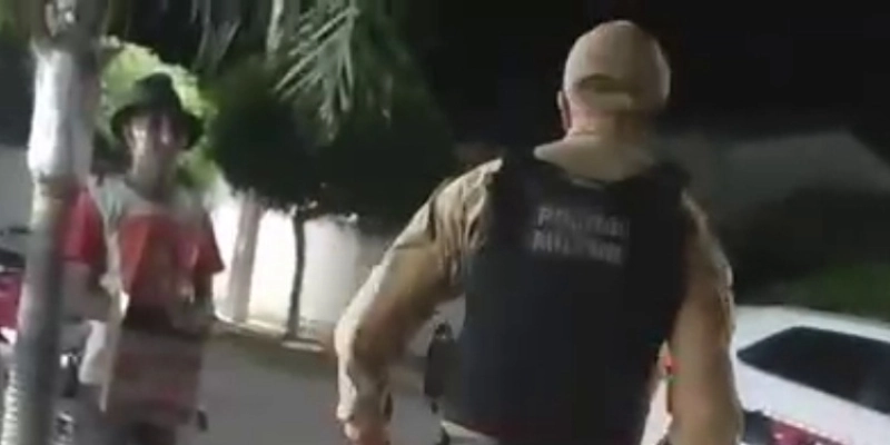 PT-PB repudia ação da PM durante ato pró-Lula em Prata, no Cariri da PB - Reprodução
