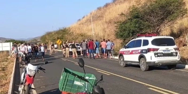 Corpo de mulher é encontrado em saco plástico às margens de rodovia na Paraíba - Reprodução / Polícia Militar
