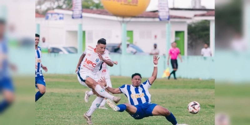 Cruzeiro de Itaporanga empata com a Desportiva Guarabira - Reprodução - Augusto Lima