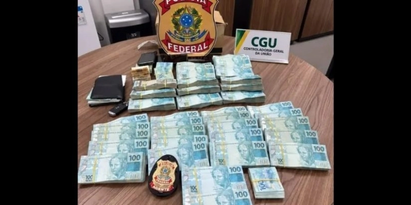 Operação da PF mira apurar financimento irregular de campanha eleitoral no Sertão - Reprodução - Polícia Federal