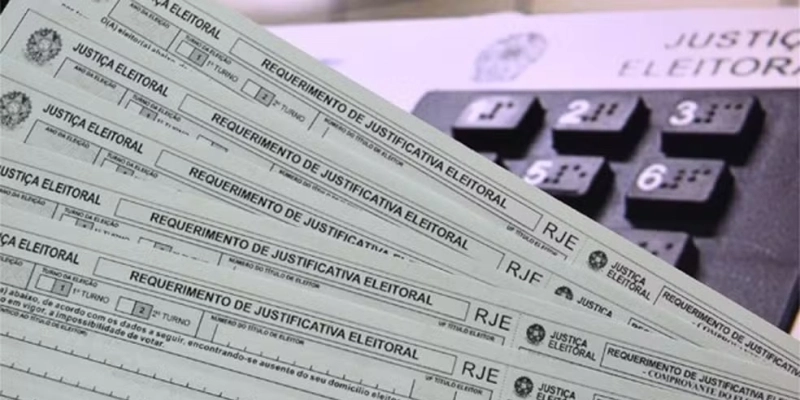 Justificativa de ausência de voto pode ser realizada em um cartório eleitoral - Reprodução - Cleber Akamine G1