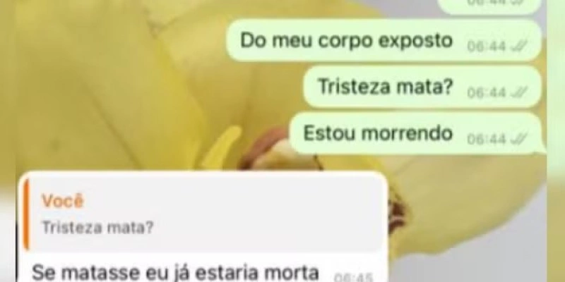 Professora denuncia que foi demitida após ter fotos nua vazadas por estudantes, em Valparaíso de Goiás - Divulgação/Bruna Barcelos