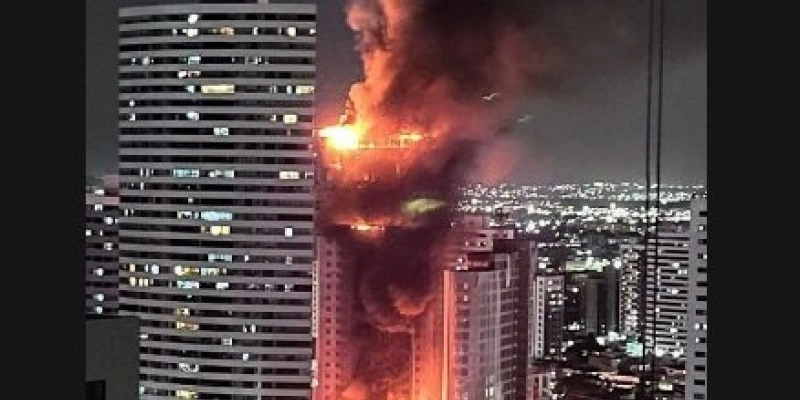Incêndio em Recife - Reprodução