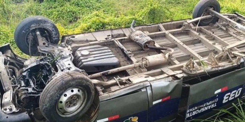 Problema mecânico teria causado acidente - Redes sociais