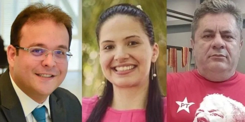 Julinho, Priscila Pádua Leite disputam Prefeitura de Piancó - Reprodução