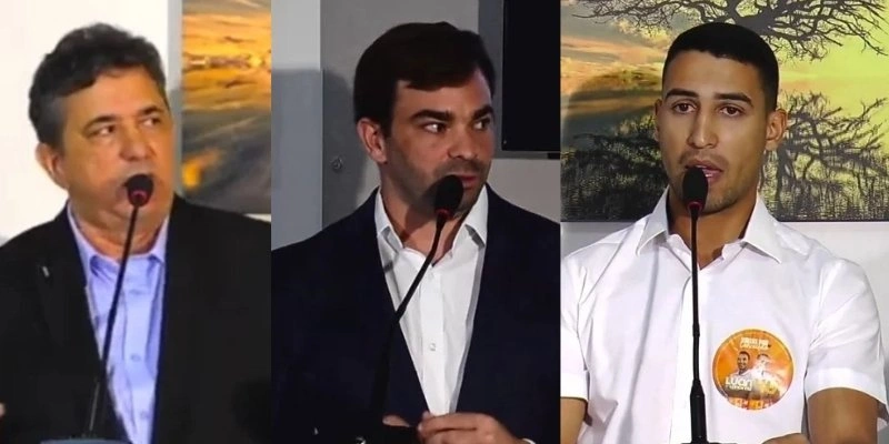 Marcilio, Samuel e Luan - Reprodução/YouTube 