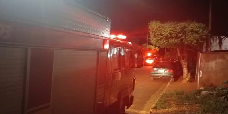 Duas viaturas foram acionadas para o resgate da criança, em MS - Corpo de Bombeiros