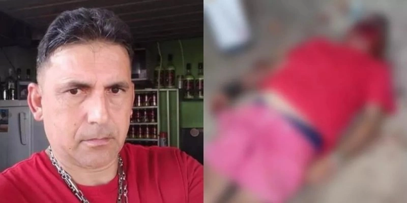 Corpo da vítima apresentava lesões aparentemente causadas por pedradas e pauladas. - Reprodução