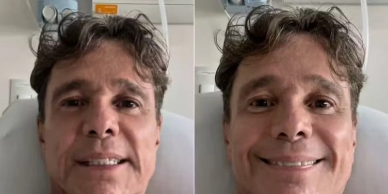 Internado, o cantor Netinho fala de hospital sobre seu estado de saúde - Reprodução/Instagram