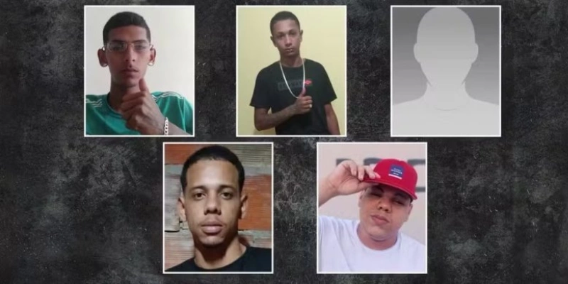 Cinco jovens morreram durante ação policial em João Pessoa - Reprodução/TV Cabo Branco