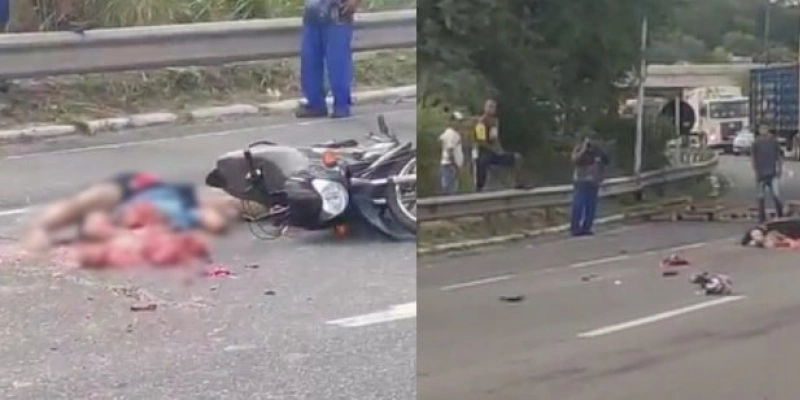 As circunstâncias da colisão ainda estão sendo apuradas pelas autoridades. - Reprodução