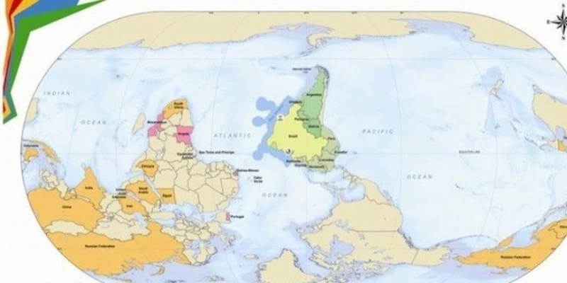 Modelo destaca BRICS, Mercosul, países lusófonos e reforça protagonismo brasileiro no cenário geopolítico de 2025. - Divulgação
