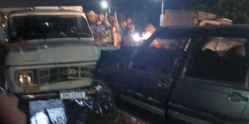 Acidente aconteceu na noite desta terça-feira (3) na rodovia PB-400, em Conceição (PB) - Redes sociais 