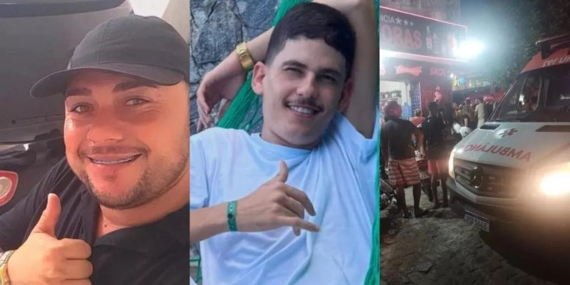 As vítimas fatais foram identificadas como Danilo Alves e Ygor Thales - Reprodução