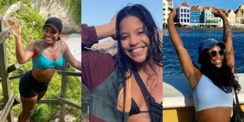 Jovem Juliana Marins morreu durante trilha em vulcão na Indonésia - Reprodução
