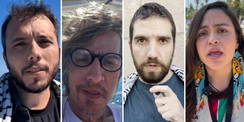 Thiago Ávila, João Aguiar, Bruno Gilga, e Ariadne Telles - Arquivo Pessoal