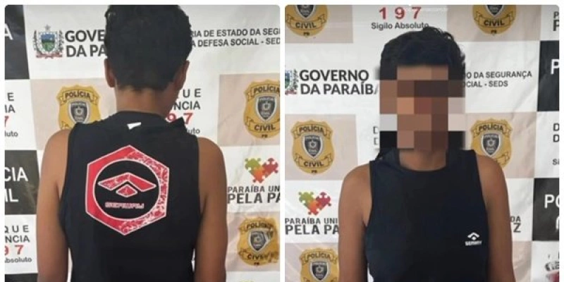 Mulher é presa por jogar paralelepípedo na cabeça de homem, no Sertão - Polícia Civil