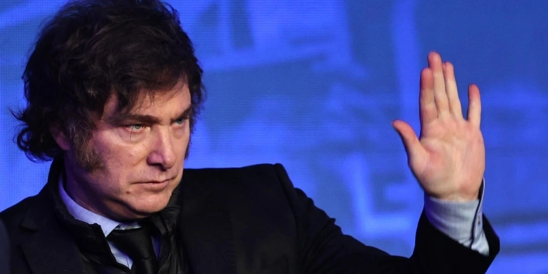 Javier Milei - EFE/ Juan Ignacio Roncoroni ARQUIVO