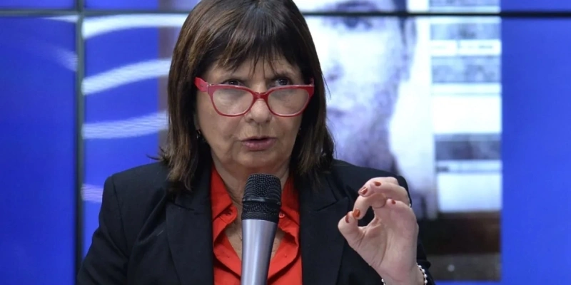 Mnistra da Segurança da Argentina, Patricia Bullrich - Reprodução