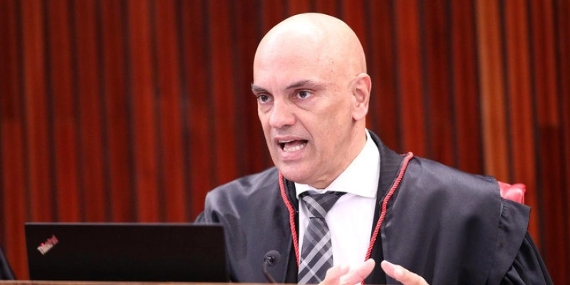 Alexandre de Moraes - Alejandro Zambrana/TSE)