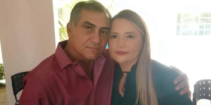 Vereadora Tina de Manoel de Angelo e ex-companheiro, suspeito de matá-la com três tiros, Manoel Ângelo da Silva, na PB - Emerson Vasconcelos/Arquivo pessoal