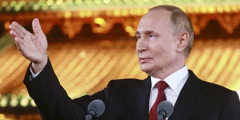 Vladimir Putin em Pequim - EFE/EPA/VLADIMIR SMIRNOV/SPUTNIK