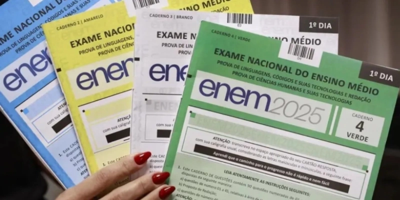 Enem reuniu cerca de 4 milhões de candidatos em 2025 - Angelo Miguel / Mec