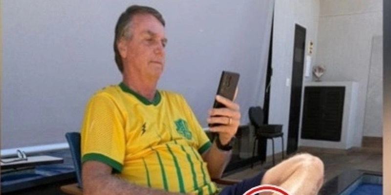 Ex-presidente Jair Bolsonaro - Reprodução