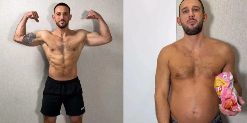 Ele chegou a consumir 10 mil calorias por dia antes de sofrer parada cardíaca. - Reprodução