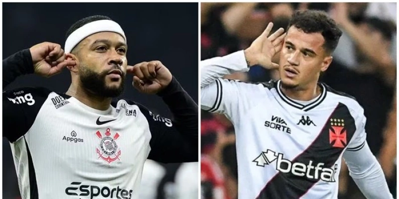  - Colagem Memphis Depay: Marcos Ribolli / Coutinho: IMAGO/Fotoarena