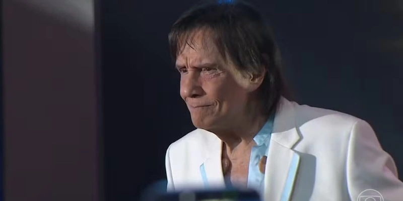 Roberto Carlos em especial de Natal de 2025 - Reprodução/TV Globo