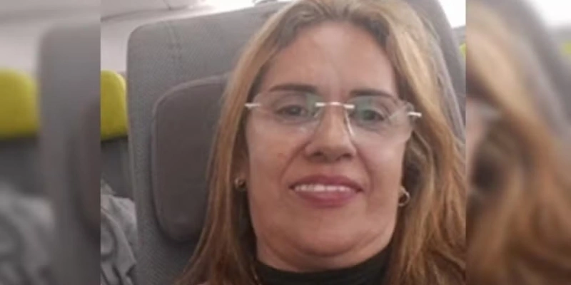 A cearense Lucinete Freitas, que mora em Portugal, manteve o último contato com o marido em 5 de dezembro - Arquivo pessoal