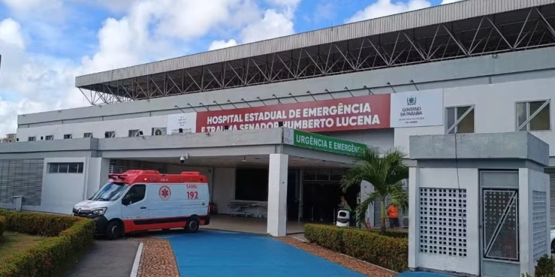 Hospital de Emergência e Trauma de João Pessoa - Ewerton Correia/TV Cabo Branco