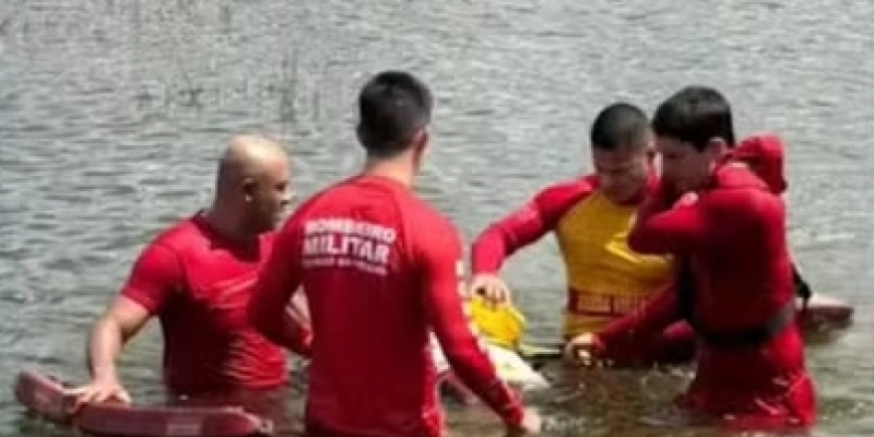 Duas pessoas morrem após se afogarem em açudes, na Paraíba, neste domingo - Reprodução/TV Cabo Branco