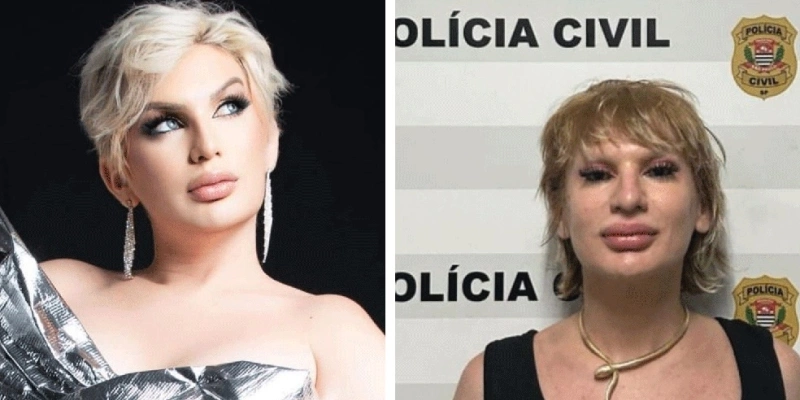 Influenciadora trans Romagaga é presa após confusão em hotel de São Paulo - eprodução/Arquivo pessoal/Polícia Civil