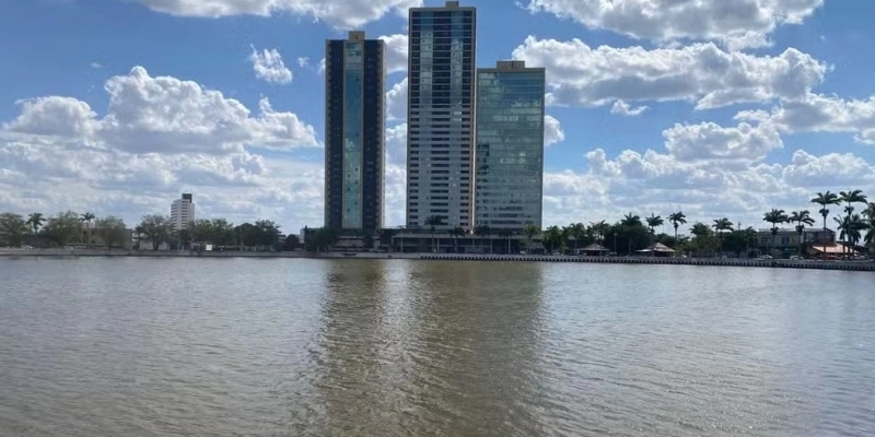 Mais de 5 toneladas de peixes mortos já foram retiradas do Açude Velho, em Campina Grande - Artur Lira/TV Paraíba