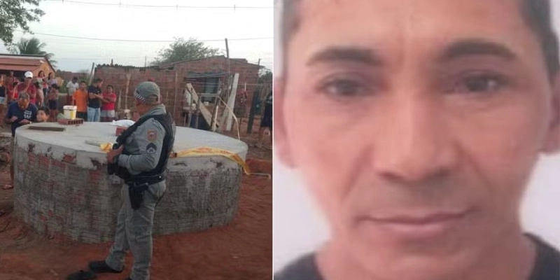 Homem morreu ao se afogar em cisterna em Serra do Mel, no interior do RN - Redes sociais