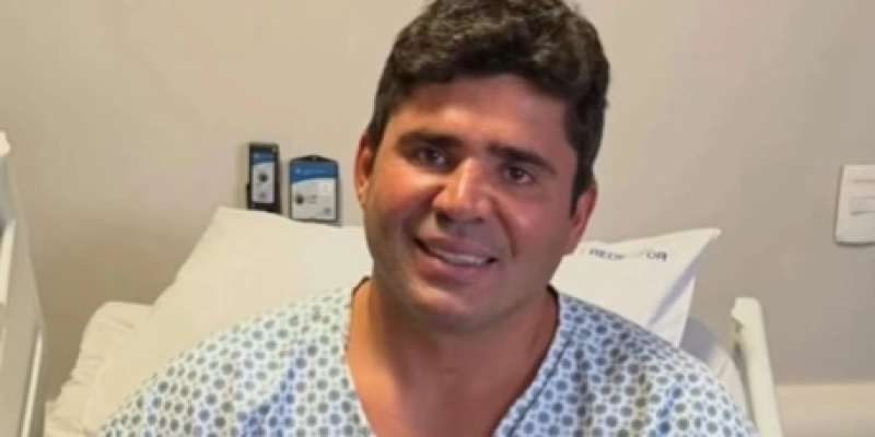 Prefeito de Itaporanga recebe alta da UTI após procedimento cardíaco - Reprodução