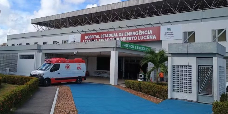 Hospital de Emergência e Trauma de João Pessoa - Ewerton Correia/TV Cabo Branco