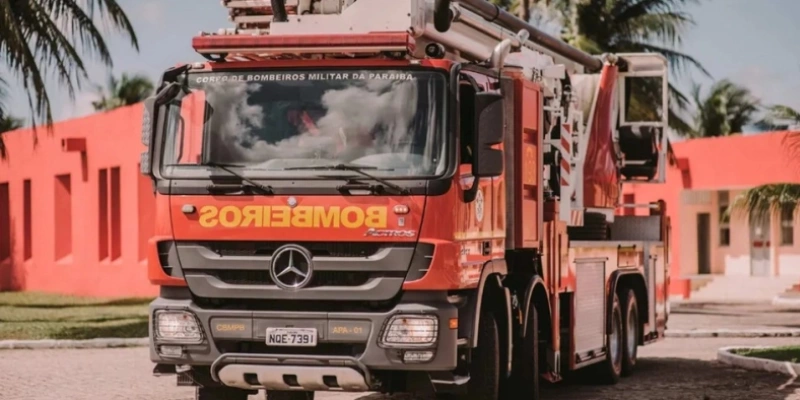 Corpo de Bombeiros Militar da Paraíba, quartel geral bombeiros paraíba - Divulgação/BMPB